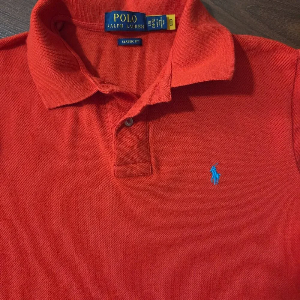 Ralph Lauren Big Boys Iconic Mesh Polo Shirt - Picture 3 of 5